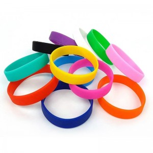 Silicone Wristband Báistí Brank Bracelets Spóirt Accessories d\'fhoirne agus imeachtaí spóirtna bhfear
