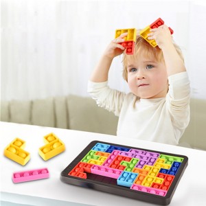 Bréagáin Oideachais Puzal Silicone Puzzle Bréagáin Pop do Leanaí
